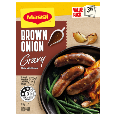 MAGGI Brown Onion Gravy Value Pack - Front