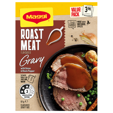 MAGGI Roast Meat Gravy Value Pack - Front
