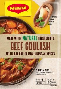 MAGGI Beef Goulash Recipe Base Serves 4