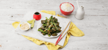 Japanese Style Air Fryer Broccolini