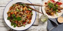 Honey Soy Chicken Noodle Salad