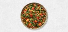 Pumpkin, Spinach & Tomato Zoodles