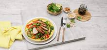 Japanese Style Air Fryer Pork Fillet Salad