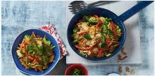 Spicy Chicken Noodle Stir Fry