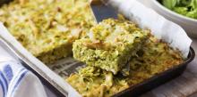 Pesto Chicken Noodle Bake