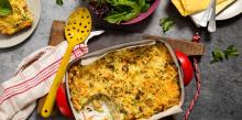 Savoury Cheese & Vegetable Noodle Bake