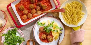 Tomato And Basil Meatballs